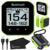 Wearable4U - Bushnell Phantom 3 Slope GPS Golf Green with Slope Technology, Touchscreen, Magnetic Cart Mount with Towel Bundle view 1