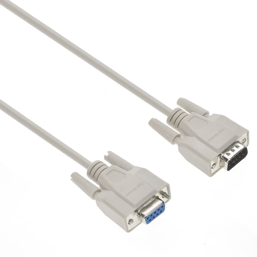 Futureonics (5 Pack 25Ft DB9-M/F Null Modem Cable - 25 Feet