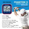Wearable4U - Bushnell Phantom 3 Slope GPS Golf Green with Slope Technology, Touchscreen, Magnetic Cart Mount with Bundle (Blue & Lens Cloth) view 2