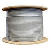 1000Ft Cat.6A 10G Solid Wire Bulk Cable Gray - (Single Pack) - Futureonics view 1