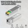 10G SFP Bi-Directional Singlemode Transceiver, 1270nm/1330nm, SMF LC 20km, with Digital Diagnostic Monitoring, for D-Link, Mikrotik, TP-Link and More, Pack of 2 view 2
