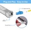 10G SFP Bi-Directional Singlemode Transceiver, 1270nm/1330nm, SMF LC 20km, with Digital Diagnostic Monitoring, for D-Link, Mikrotik, TP-Link and More, Pack of 2 view 3