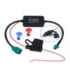 POBADY Car Radio FM/AM Antenna Signal Booster Fakra Z Male to Female Adapter 12V Universal Radio Antenna Amplifier Vehicle Antenna Amplifier for Audio Stereo Digital Car (1PCS) view 1