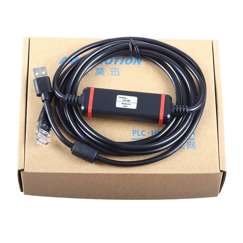 ETURBEV Suitable for electric cylinder driver connected to computer communication cable USB data cable LEC-W2 debugging cable download