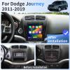 Car Radio for Dodge Journey 2011-2019 Stereo Radio Replacement Upgrade 8Core 4+64G 9.7 Inch Touch Screen with Wireless Carplay & Android Auto WiFi SWC DSP Free AHD Camera Bluetooth view 2