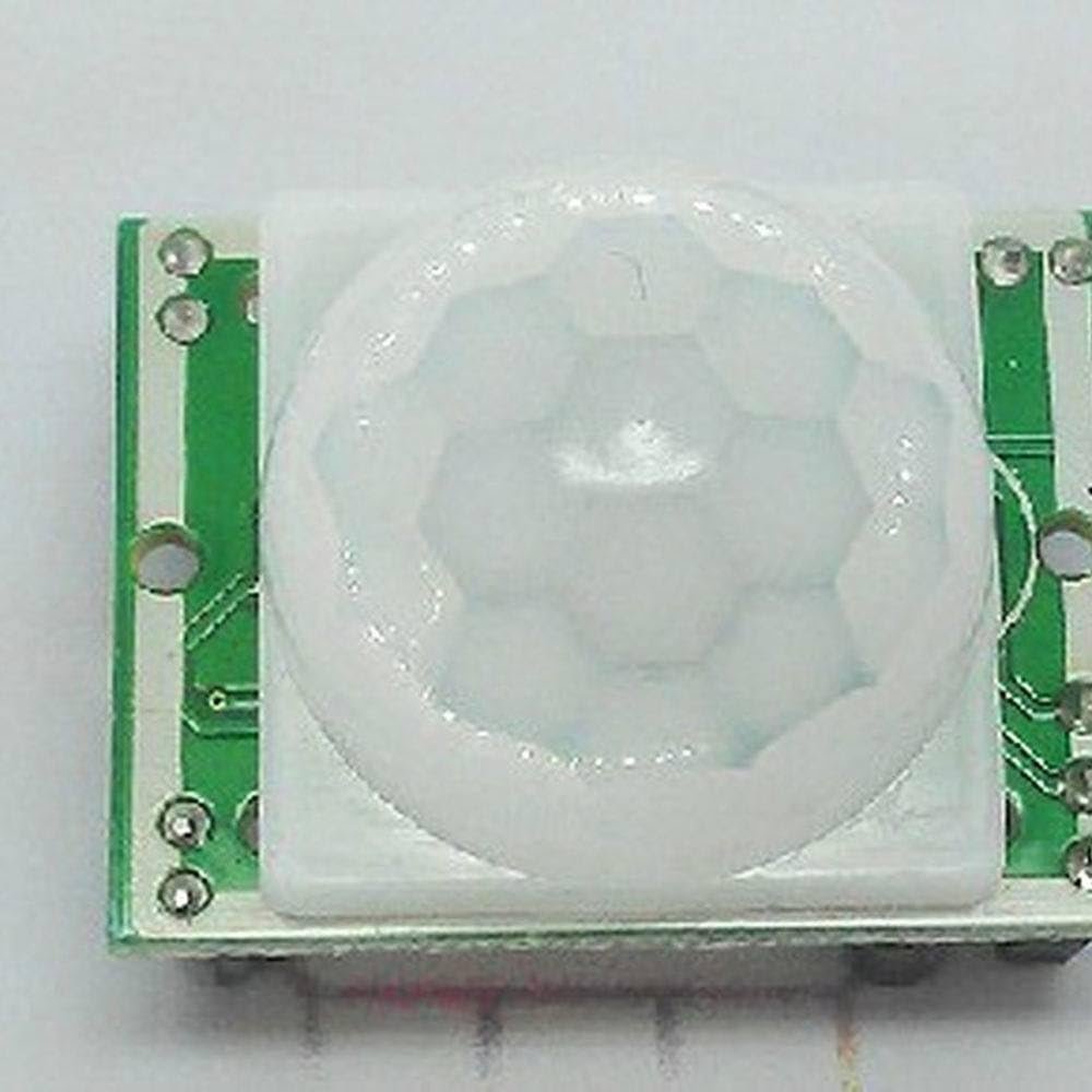 10pcs/lot SR501 HC-SR501 Adjust Pyroelectric Infrared PIR module Motion Detector Module for