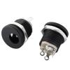 10Pcs DC Connectors 5.5x2.1mm 3.5x1.3mm DC Power Male Female Jack Socket Nut Panel Mount DC Power Adapter Connector 5.5 * 2.1(10PCS DC-031A PIN1.3) view 3
