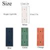SEIWEI 12PCS Self-Adhesive Socket Holder Power Strip Holder Wall Mount Plug Fixer Desktop Socket Fixer for Home Office Cable Management Green, 9.5*3.7cm/3.7*1.5in view 2