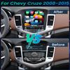 4+32GUpgrade with Button Car Stereo Radio for Chevrolet Cruze Accessorie 2009 2010 2011 2012 2013 2014 2015 Android: GPSNavigation 10.4 Inch Touchscreen Bluetooth WiFi Head Unit Backup Camera view 3