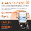 14.4 inch Android Car Stereo for Jeep Grand Cherokee 2011-2013 with wireless charger Qualcomm snapdragon Car GPS Navigation Head Unit, Carplay BT 5.0 WiFi Multimedia display Car radio (champagne gold) view 3