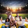 10x8ft Football Field Backdrop Stadium Football Game Spotlight Confetti Audiences Photography Background Sport Game Theme Kids Birthday Party Banner Decorations Photo Studio Props view 4
