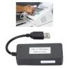 External Hardware, USB 56K External Dial Up Fax, Data Modem RJ11 Ports Support Caller ID Computer Laptop Fax Modem for for Linux view 4