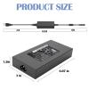 180W Laptop Charger fit for Dell Precision 7510 7520 7530 7540 7550 7560 7680 7670 7770 7780 Alienware 17 15 13 R1 R2 R3 R4 R5 A180PM111 LA180PM180 HA180PM180 AC Adapter Power Supply 7.4mm tip view 3
