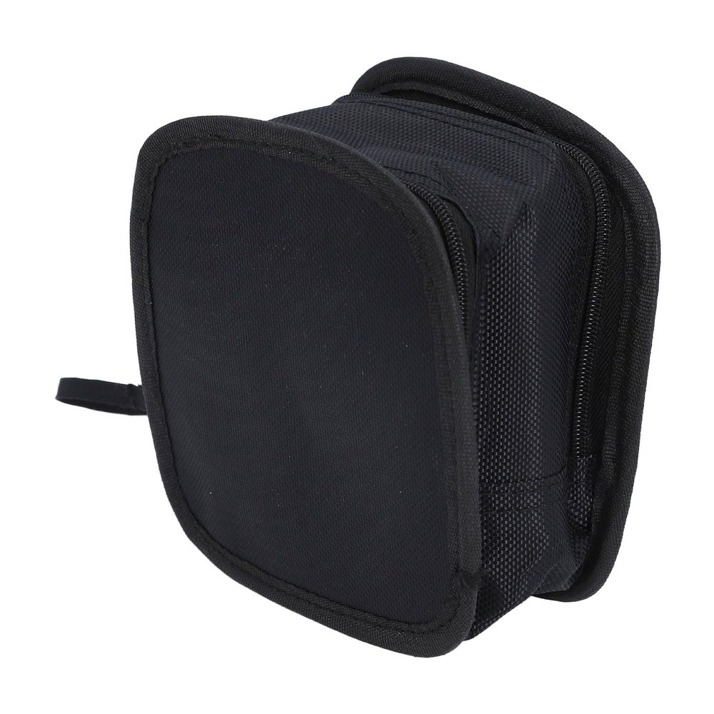 ASHATA Filters Case Carrying Bag, Camera Filter Carrying Case, Large Capacity 9 Slots Nylon Filter Bag with Adjustable Shoulder Strap for Outdoor Travel