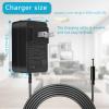 Sigely DC 12V for Audio Technica Turntable Charger Power Cord Compatible with Audio-Technica AT-LP60X, AT-LP60X-BK, AT-LP60X-BW, AT-LP120XUSB-BK Direct-Drive Turntable Record Player Charger Power view 3