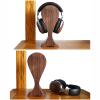 JevLoN Heavy Duty Whole Log Cutting Universal Headphone Stand for Desk, Solid Wood Headset Stand for Desk - Gaming Headphone Stand, Great Stablity, Compatible All Headphone view 3