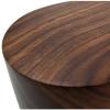 JevLoN Heavy Duty Whole Log Cutting Universal Headphone Stand for Desk, Solid Wood Headset Stand for Desk - Gaming Headphone Stand, Great Stablity, Compatible All Headphone view 4