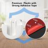 2 Pack Adhesive Indoor Wall Mount, Two Ways Easy Installation with Strong Tape and Screws, No Drilling, No Screws, Convenient and Practical Mount by ALERTCAM view 3