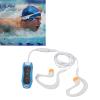 Asixxsix MP3 Player, 8GB IPX8 Swimming Music Player with Earphone,USB Rechargeable, 20H Playback, Underwater MP3 Player for Swimming, Diving, Cycling (8GB) view 4