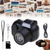 DENGWANG Keychain Camera, 1080p HD Mini Camera Keychain, Black, 32GB SD Card, OTG Upload to Phone or Computer view 1
