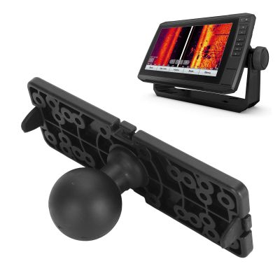 Universal 1.5 Inch Ball Fish Finder Mount Plate, Marine Electronic Fish Finder Mounting Plate, Aluminum Alloy Mounting Base for with Arkon, iBolt Arm Systems