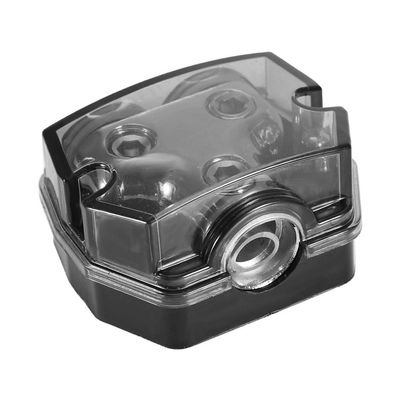 Alloy Power Distribution 1 In 2, Stromeriler Car Hifi 0Ga Copper Terminal Block, Distribution Block For Amp Por Wire With Large Fixing Screw For Car Vehicle System