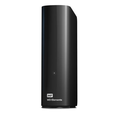 WD Elements 24TB Desktop Storage - USB 3.0 Compatible - Additional Storage for Photos, Music, Videos and All Other Files - Shockproof - Mechanical Hard Drive - Black