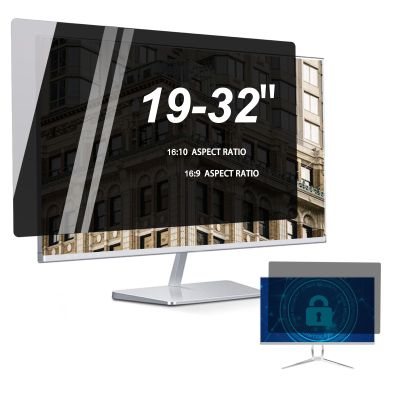TYLGDSGS 19-32" Privacy Screen Filter for Widescreen 16:9/10 Aspect Ratio Anti-Glare/Anti Blue Light/Anti Scratch Film, Glare Relieve Screen Filter Shield Blue Light Filter.,Hd,23.6" Widescreen(16:9)
