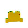 10Pcs EK-6/35 PE Wire Conductor Connector Ground Screw Connection Din Rail Terminal Blocks EK6/35 view 2