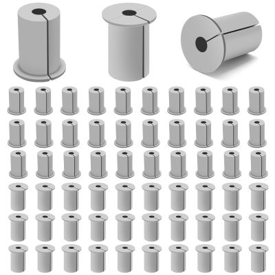Solaradgy Cable Grommet Routing Kit, Wall Grommets for Cables 1 Inch Rubber Grommet Cable Routing Kit Gray Wall Grommet for Starlink Cable Routing Kit for Wall Cable Pass Through Grommet (60) (12)
