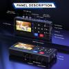 Portta VHS to Digital Converter, Video to Digital Recorder with Remote, Compatible with VHS, VCR, DVR, DVD, Hi8, Mini DV Players, Camcorder, Gaming Consoles (Tapes/DVD Player Not Included) view 4