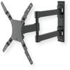 Avarro NX-FMSA1337 Full Motion Small Mount, Black; Compatible with 13"-37" Displays; VESA 75 x 75 to 200 x 200; 40 lbs Weight Capacity; Tilt, Pan, and Swivel; Includes Complete Hardware Kit view 1