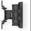 Avarro NX-FMSA1337 Full Motion Small Mount, Black; Compatible with 13"-37" Displays; VESA 75 x 75 to 200 x 200; 40 lbs Weight Capacity; Tilt, Pan, and Swivel; Includes Complete Hardware Kit view 2