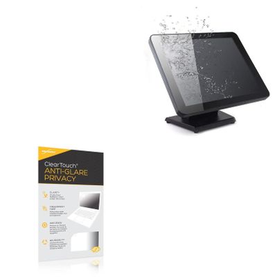 BoxWave Screen Protector Compatible with Angel POS Capacitive LED Backlit Multi-Touch Monitor (15 in) - ClearTouch Anti-Glare Privacy (2-Pack), Privacy Screen Protector Flexible Film Anti-Glare