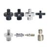 BMFJJWY 3/8-16 Inch to 1/4" 5/8 M4 M5 M6 M8 M10 M12 Male Screw Universal Camera Tripod Mount Adapter Outer Thread for DSLR(CS004) view 1