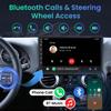 8Core 4+64G Car Radio Stereo Upgrade for Dodge Ram 1500 2500 3500 2013-2018: 7" 1280 * 800 HD Touchscreen, Wireless CarPlay Android Auto GPS Navi 1080P Backup Camera 5G WiFi Bluetooth 5.0 AM/FM SWC view 4