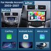 [4Core+64G] Car Radio Stereo for Honda Accord 7th 2003 2004 2005 2006 2007: Upgrade 10.1 Inch 1280 * 800 Touch Screen Head Unit Replacement with Bluetooth5.0 5GWIFI view 2
