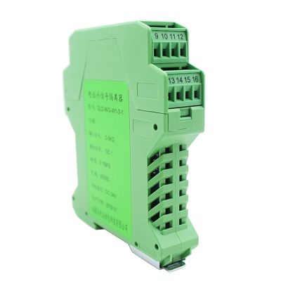 GVMUKNYE Output 4-20mA 0-20K 0-50K 0-1K Potentiometer Signal Transmitter Output 4-20mA 1 in 1 Out Potentiometer Displacement Sensor DC24V(Input 0-10K Ohm)