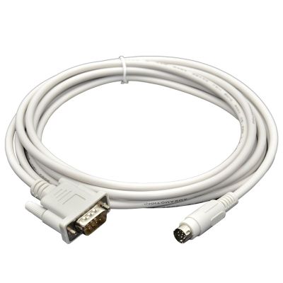 GT01-C30R4-8P is Suitable for Touch Screen GT11/GT15 Connected to PLCFX Data Cable Download Cable(5 Meters)