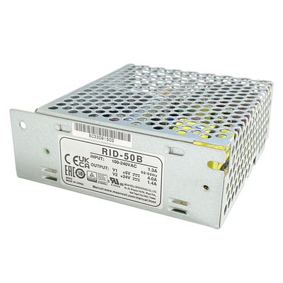 (1PC) RID-50B 50W Dual Output Switching Power Supply 5V 4A