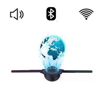 3D Hologram Fan,12.6-Inch Missyou 3D Holographic Projector Advertising Display with Remote and Bluetooth and Splicing,700 Video Library and 224 LED for Business Store Signs,Bar,Casino,Party