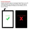 SWARK New Touch Screen Glass Digitizers Replacement Compatible with BLU M10L Pro 2022 M0214UU 10.1'' (XC-GG1010-629) with Upgraded OCA Repair Kit-No LCD Display view 3
