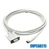 Suitable for PLC Programming Cable PC-DVP Download Cable Serial RS232 Interface DVPCAB215 Data Wire(DVPCAB215(Blue),2m) view 3