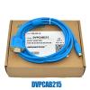 Suitable for PLC Programming Cable PC-DVP Download Cable Serial RS232 Interface DVPCAB215 Data Wire(DVPCAB215(Blue),2m) view 4