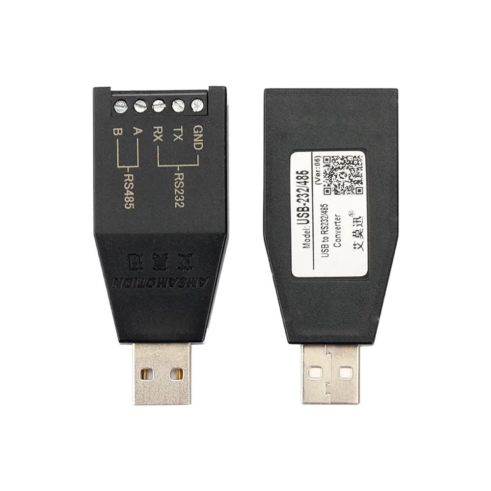 5PCS 10pcs Bundle USB to RS232 RS485 Connector Serial Communication Industrial Grade USB-232/485 Portable Signal Converter(5pcs USB-RS232-485)