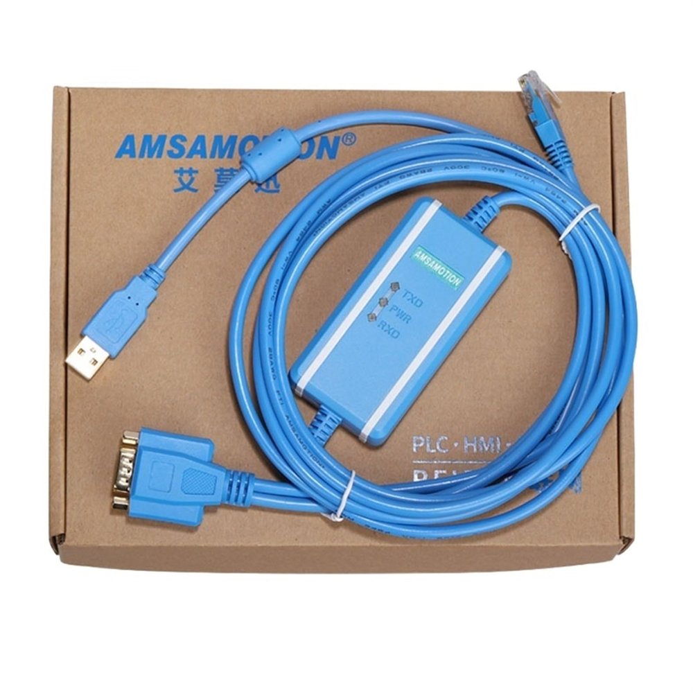 Applicable to AB Data Cable SLC5/01/02/03/05 Series PLC Programming Cable 1747-UIC Download Cable