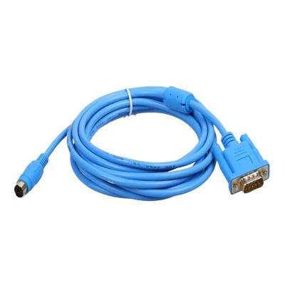 ETURBEV DOP-DVP for DOP-B Series HMI to Series PLC 9-pin Male & Round 8-pin Cable
