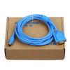 ETURBEV DOP-DVP for DOP-B Series HMI to Series PLC 9-pin Male & Round 8-pin Cable view 2