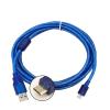 ETURBEV USB-Micro for Veinview TK6071 MT6071 MT6051 MT6103iP Touch Panel HMI Programming Cable(3meter) view 1