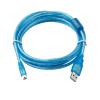 Q Series PLC Programming Cable Q06UDEH/Q03UDE Data Download Cable USB-MINI Aimoxun(Magnetic Isolation chip 2 Meters) view 3